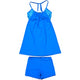 New Style Striped Swimsuit Skirt With Shorts Swimwear
