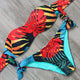 Sexy Off Shoulder Swimsuit Bathing Suit Bikini Set