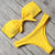 Sexy Off Shoulder Swimsuit Bathing Suit Bikini Set