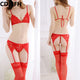 4Pcs/Set Bra & Brief Sets Intimates Plus Size Womens Sexy Lingerie Lace Flower Push Up Top Bra And Panty Set Women Underwear Set