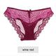 8colors Sexy Lace Panties Soft Breathable Briefs Women Underwear Ladies Panty Transparent Tempting Low-Rise Cotton Lingerie