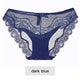 8colors Sexy Lace Panties Soft Breathable Briefs Women Underwear Ladies Panty Transparent Tempting Low-Rise Cotton Lingerie