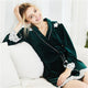 Luxury Solid Color Thick Sexy Robe Lace Edge Lingerie Robes