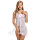 Sexy Open Babydoll Short Mini Lingerie