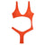 One Piece High Cut Swimwear