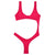One Piece High Cut Swimwear
