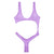 One Piece High Cut Swimwear