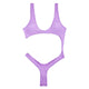 One Piece High Cut Swimwear