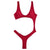 One Piece High Cut Swimwear