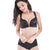 Plus Size Push Up Bra Brief Set Intimates Thin Butterfly