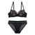 Sexy Lace Big Underwear Front Push Up Bra Briefs