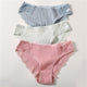 Cotton Panty 3Pcs/lot Solid Women's Panties Comfort Underwear Skin-friendly Briefs For Women Sexy Low-Rise Panty Intimates L XL