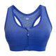 Women Zipper Front Shockproof Gym Clothing for Women Sports Bra