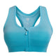 Women Zipper Front Shockproof Gym Clothing for Women Sports Bra