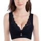 Plus Size Vest Bra Plunge Wire Free Brasserie
