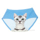 Women Sexy Underwear 3D Cat Print Panties Hipsters