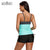 Plus Size Tankini Swimsuits Pink Tankinis Top with Shorts Swimwear