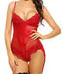 Valentine's Gift Sexy Lingerie Satin Lace Underwear Teddies Erotic