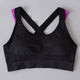 Running Sport T-shirt Gym Shirt Women Stitching Color Top