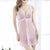 Sexy Silk Satin Night Dress Sleeveless