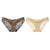 Ladies Underwear Woman Panties Sexy Lace Plus Size Panty Transparent Low-Rise Cotton Briefs Intimates New Dropship 1/2 Pcs