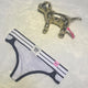 Comfortable Color Sexy Wide-Edged Cotton Lady Thong