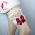 Original Design Riibon Bow Crystal Applique Sexy Lace Wedding Garter Set