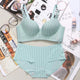 Striped Underwear Set Intimate Noble Young Girl Bra Brief Sets