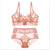 New Ultra Thin Cup Lingerie Bra Set Underwear Transparent Temptation Sexy Underwear Set For Women High Waist Bra & Brief Set