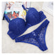 New Comfort Push-Up Deep V Bra Set
