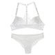 Norns women lace lingerie set plus size bra push up beautiful underwear Seamless female front closure bras sexy lingerie set