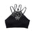 Romantic Bohemia Sexy Lace Sports Bra White Workout