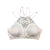 Romantic Bohemia Sexy Lace Sports Bra White Workout