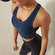 Sports Bra Top Fitness Running Crop Tops Pink Workout Padded Yoga Bra