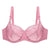 Plus Size Bras For Women Flower-Dotted Unlined