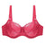 Plus Size Bras For Women Flower-Dotted Unlined