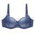 Plus Size Bras For Women Flower-Dotted Unlined
