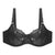 Plus Size Bras For Women Flower-Dotted Unlined
