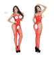 Plus Size Mesh Body Stocking Open Crotch Sexy Lingerie