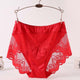 Plus Size Hollow Out Underwear Sexy Full Transparent Hipster Panties