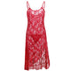 Plus Size S-6XL Lace Slips Sexy Strap Full Slips Underdress