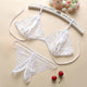 Sexy Lingerie Rope Set Open Bra Babydoll