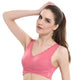 Sport Bra Yoga Super Elastic Wide Shoulder Cross Lace Bra