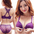 Queenral Front Closed Push Up Brassiere Panties Sexy Underwire Bra Set For Women Underwear Solid Color Female Lingerie Briefs