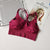Seamless Cross Back Sports Bra For Women High Impact Wirefree Bodybuilding Brassiere Workout Padded Push Up Yoga Bra