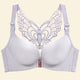 Plus Size Push Up Bra Front Closure Adjustable