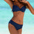 Sexy Bikini Set Lady Push Up Swimwear Two Pieces Plus Size