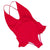 Women Deep V High Cut Swimwear One Piece Swimsuit