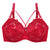 Ultra Thin Lace Fly Bra Female Brassiere Lingerie Plus Size C D Cup Push Up Seamless Comfortable Full Coverage Unlined Bra 2019