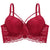 Ultra Thin Lace Fly Bra Female Brassiere Lingerie Plus Size C D Cup Push Up Seamless Comfortable Full Coverage Unlined Bra 2019